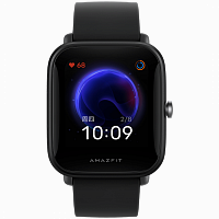 Смарт-часы Xiaomi Huami Amazfit Pop Black (Черный) — фото